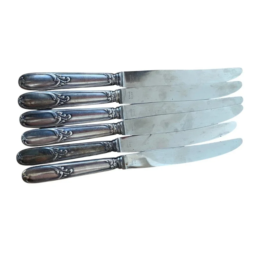 Plata Lappas‎ Flatware Set France Scroll Design 61 pieces Inox Stainless Steel